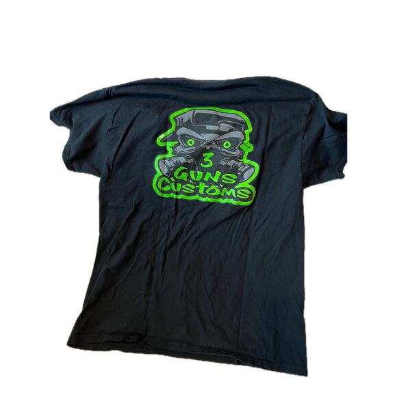 3 Guns Customs Gildan T-Shirt Mens L - Picture 2 of 4